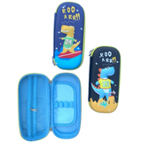 Small Embossed Pencil Box DIno