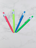 GSC NEON PEN GREEN WITH WHITE