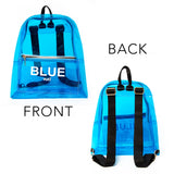 Neon Transparent Back Pack
