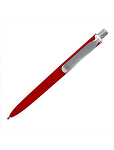 DS8 TRIANGULAR PENS - RED & SILVER (3065)