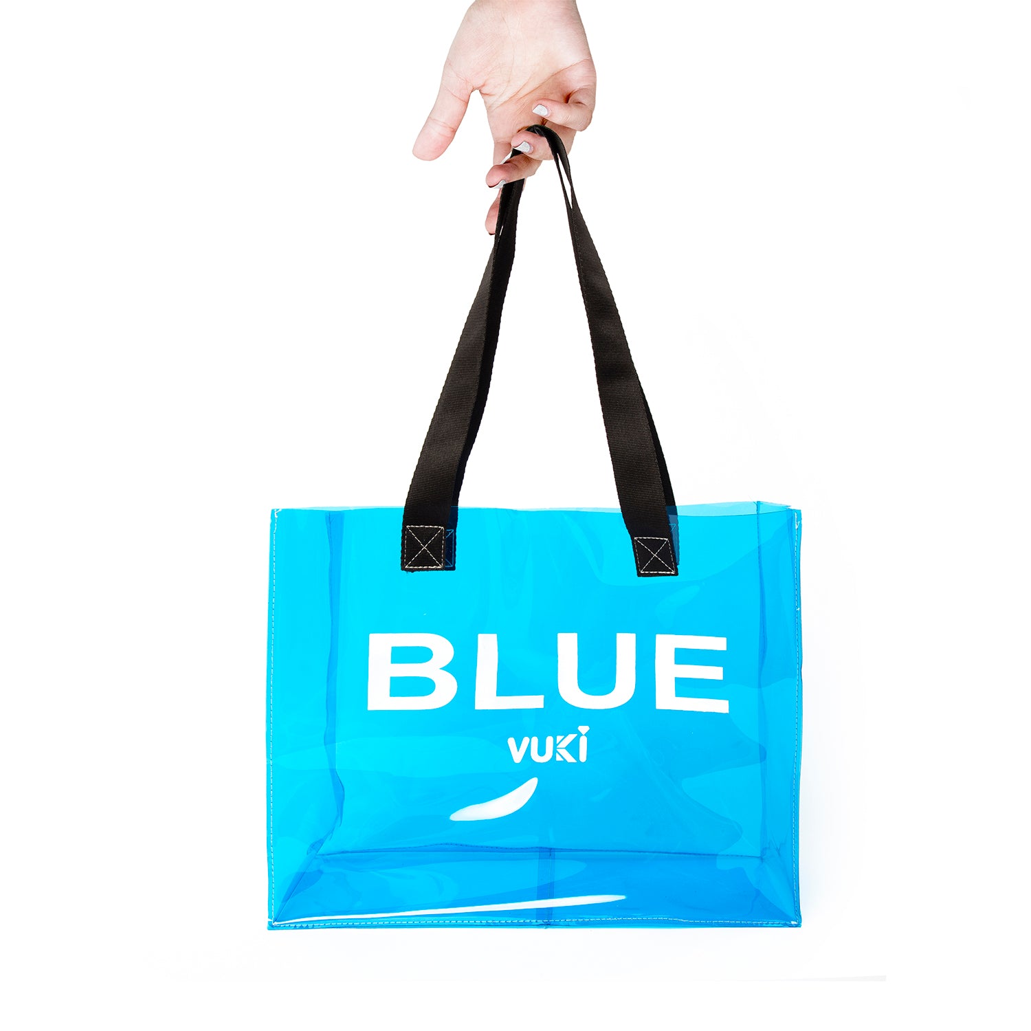 Neon PVC Tote with Neon Flat Pouch GOOD STUFF CO. personalise be