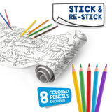 CARIOCA Coloring Roll Jungle+8 colored Pencils Toys -2012