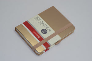 A6 Gold & Rose Kompagnon Metallic Diary