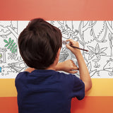 CARIOCA Coloring Roll Jungle+8 colored Pencils Toys -2012