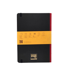 GS Notebook A5 SMART-Black & Red (5109)