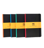 GS Notebook A5 SMART-Black & Red (5109)