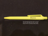 GS01 Neon Yellow Ball Point Pen