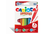 CARIOCA Doodles Box 12 pcs Felt Tip Pens